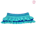 Crochet Micro Mini Low Waisted Ruffle Skirt - L/XL