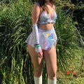 Liquid Magic Ultra Mini Rave Skirt - Medium