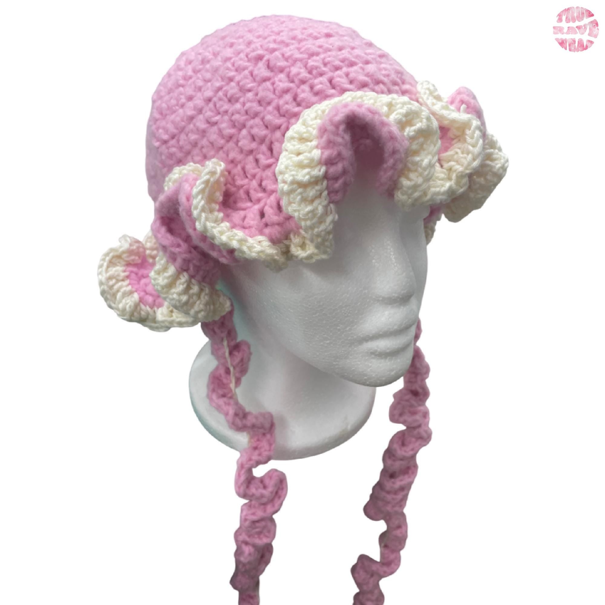 Crochet Jellyfish Bucket Hat