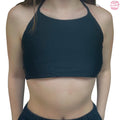 Peekaboo Rave Halter Top - Size Large